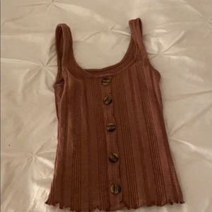 Pink tank top from areopostel